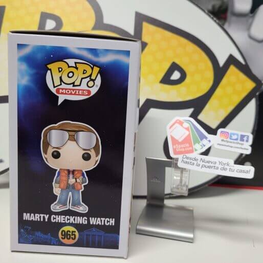 Funko Pop! Volver Al Futuro: Marty Checking Watch - SDCC 2020 - Image 4