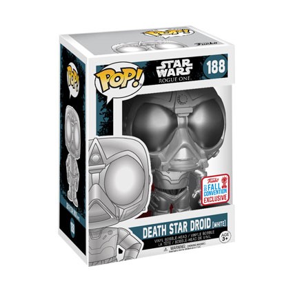 Funko Pop! Star Wars: Death Star Droid (White) – NYCC 2017 - Image 2