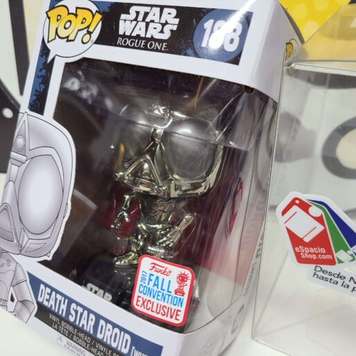 Funko Pop! Star Wars: Death Star Droid (White) – NYCC 2017 - Image 6