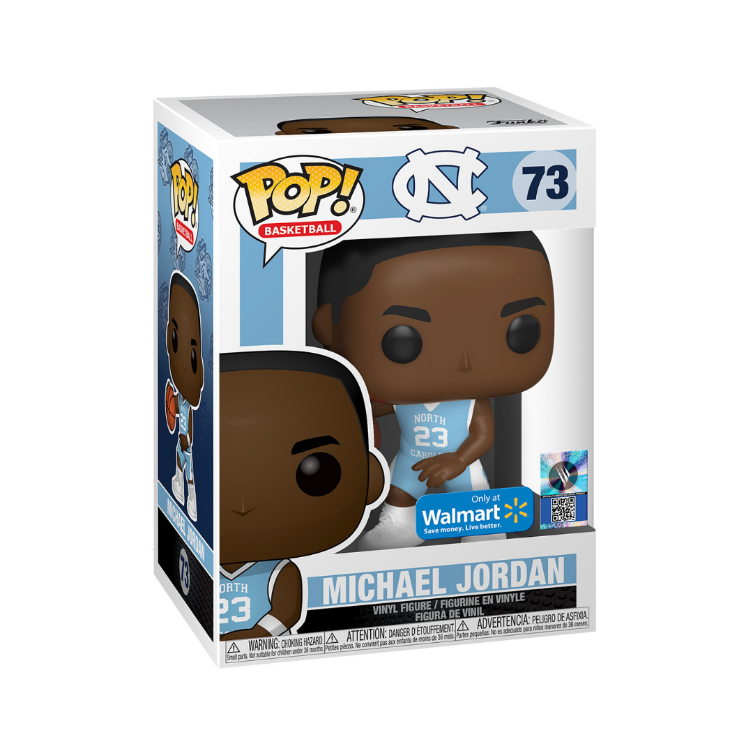 Funko Pop! Basketball: Michael Jordan: North Carolina - Walmart - Image 2