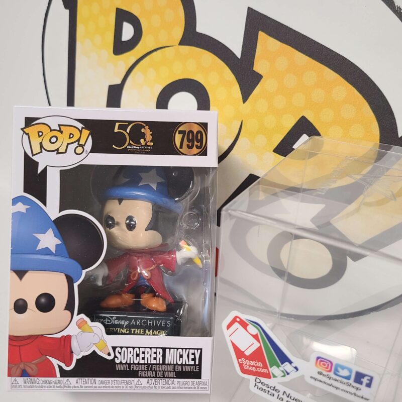 Funko Pop! Disney: Sorcerer Mickey (Mouse) - Image 3