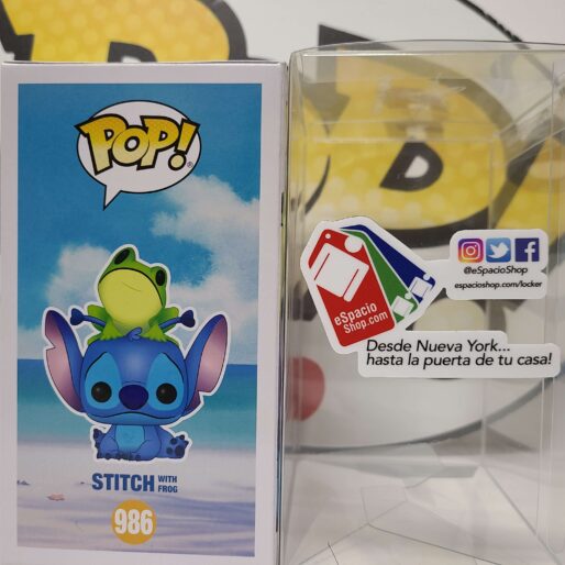 Funko Pop! Disney: Lilo & Stitch: Stitch with Frog - FYE - Image 4