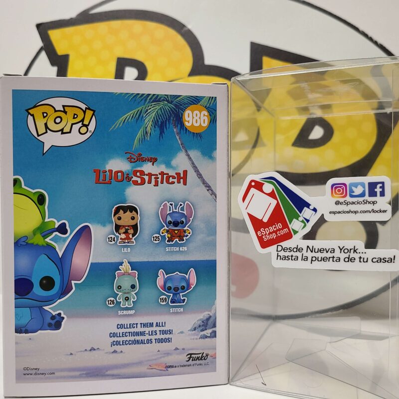 Funko Pop! Disney: Lilo & Stitch: Stitch with Frog - FYE - Image 5