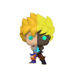Funko Pop! DBZ: Super Saiyan Goku con Kamehameha [GITD] - FYE Exclusive